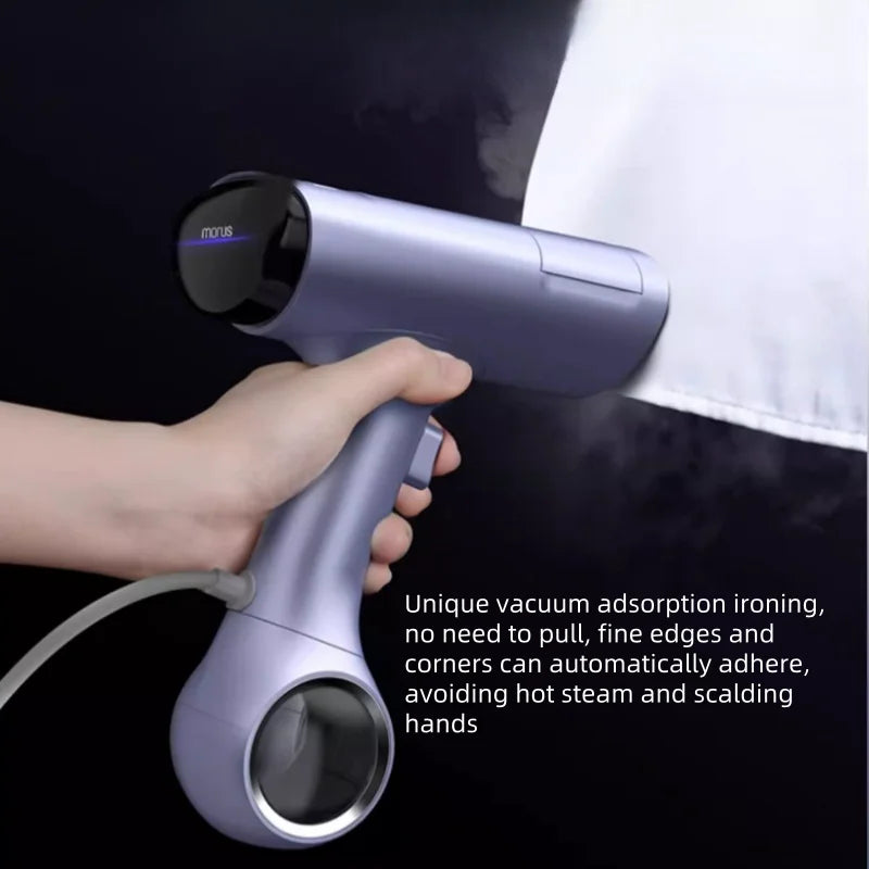 220V Portable Travel Garment Steamer with Advanced Steam Technology,30s Ultra Fast Preheating Sterilization and Mite Removal