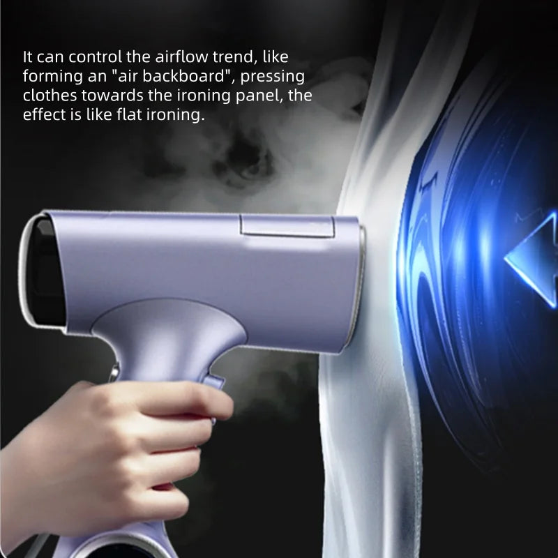 220V Portable Travel Garment Steamer with Advanced Steam Technology,30s Ultra Fast Preheating Sterilization and Mite Removal