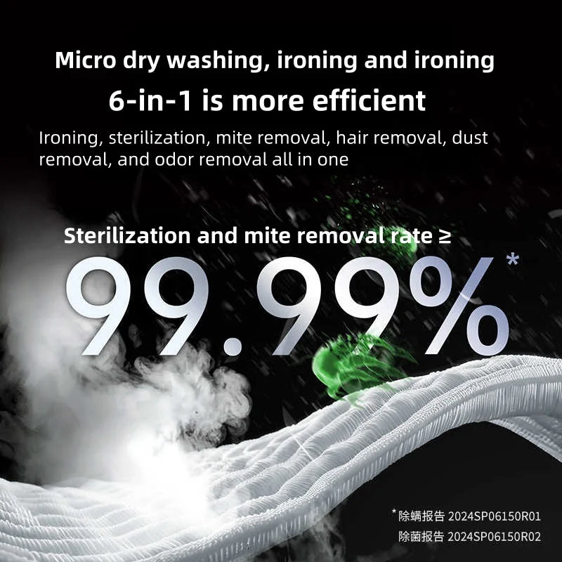 220V Portable Travel Garment Steamer with Advanced Steam Technology,30s Ultra Fast Preheating Sterilization and Mite Removal