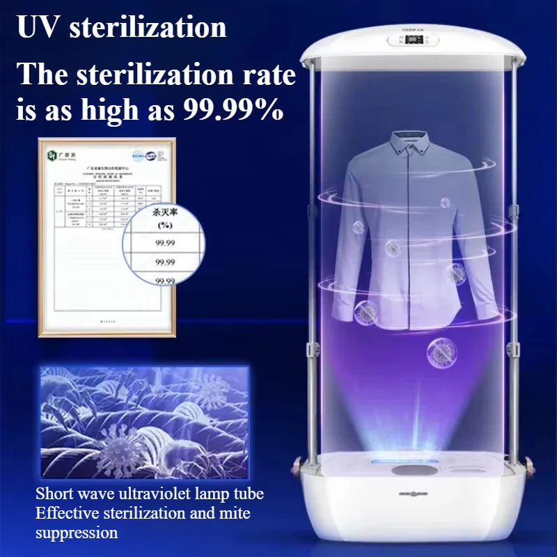 Iron Steamer 220V Home Ironing Machine Fully Automatic Steam Ironing Vertical Wireless Clothing Store Dedicated Home Appliances